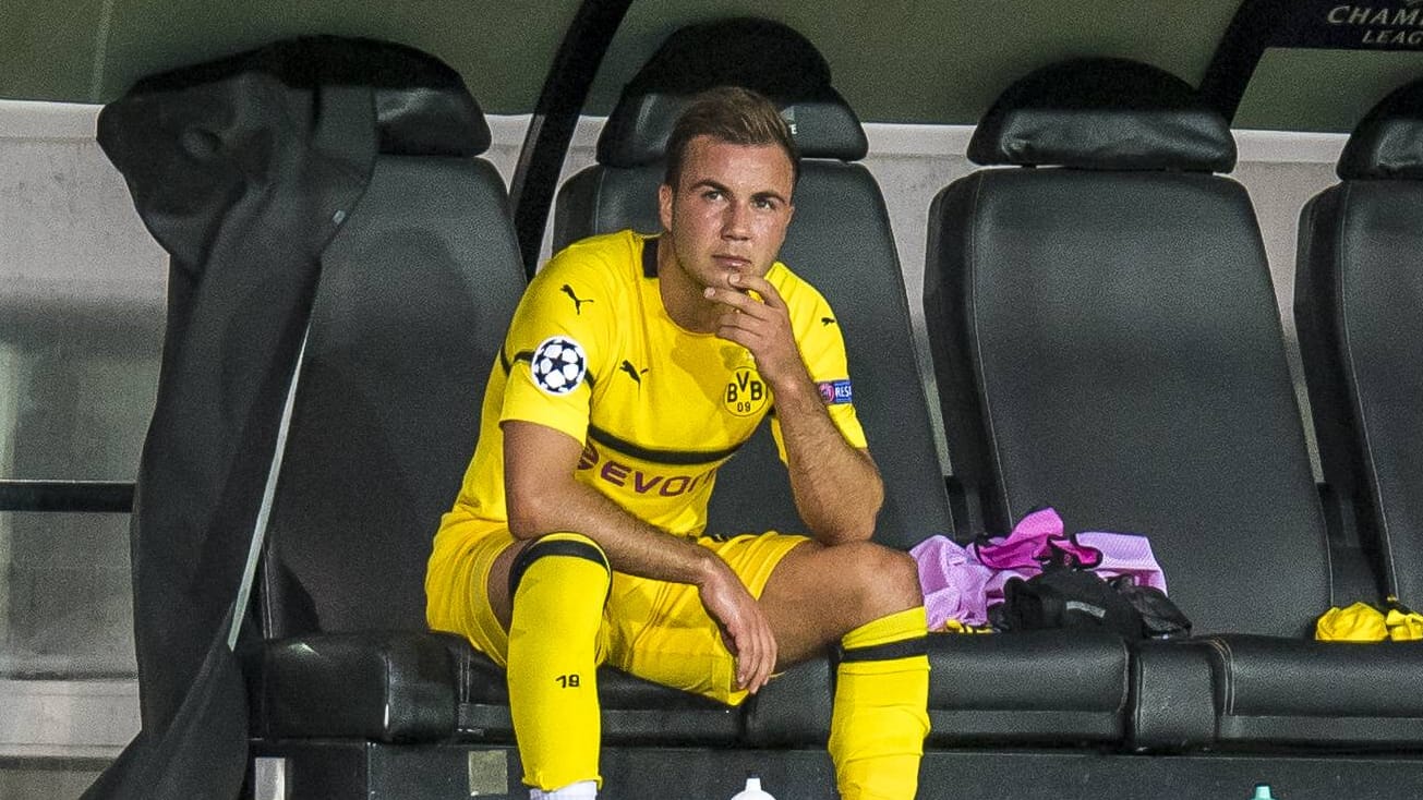 Mario Götze: Der BVB-Profi musste die ersten drei Bundesligaspiele von der Ersatzbank verfolgen.