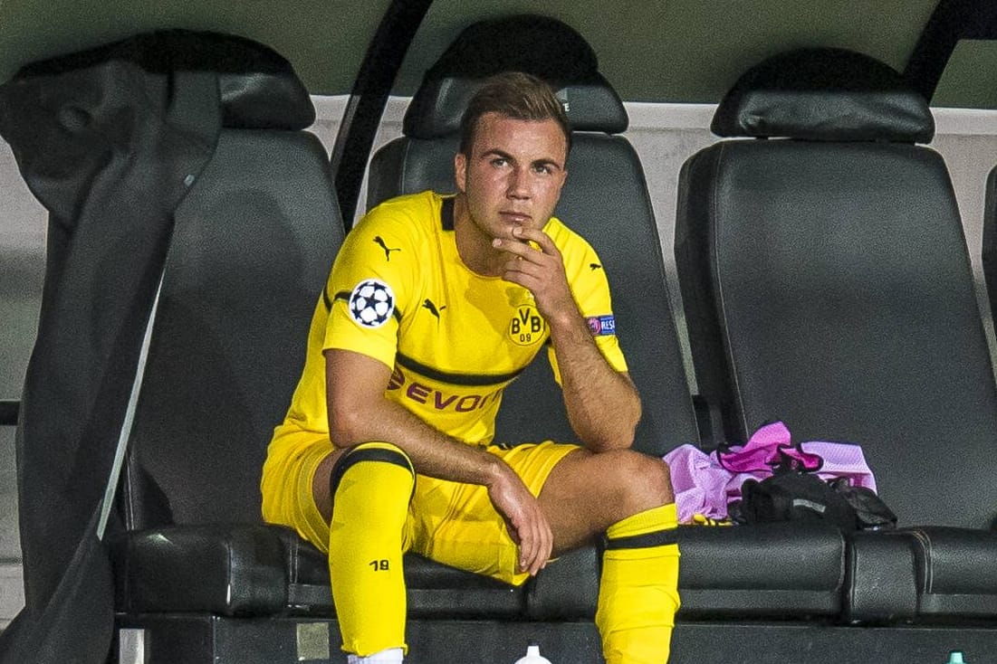 Mario Götze: Der BVB-Profi musste die ersten drei Bundesligaspiele von der Ersatzbank verfolgen.