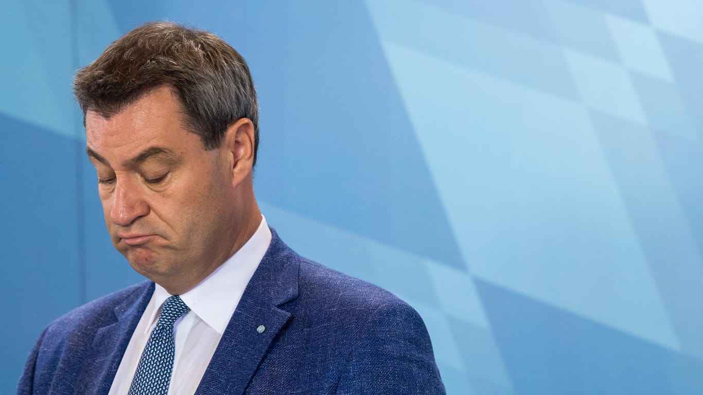 Bayerns Ministerpräsident Markus Söder: Der CSU-Politiker findet, dass die große Koalition sich zu lange mit dem Fall Maaßen beschäftigt hat.
