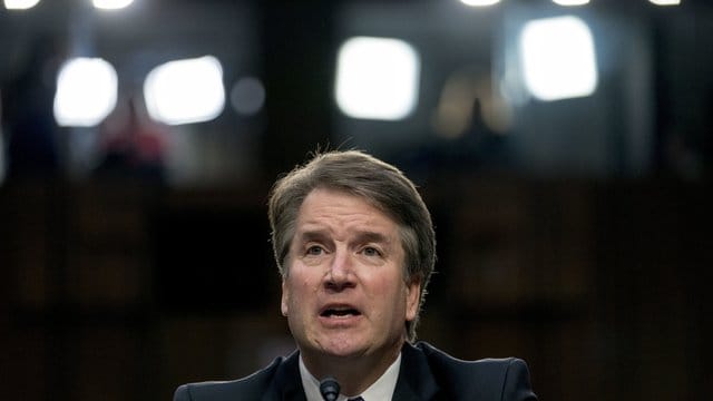 Gerät durch weitere Missbrauchsvorwürfe schwer unter Druck: Supreme-Court-Kandidat Brett Kavanaugh. Gerät durch weitere Missbrauchsvorwürfe schwer unter Druck: Supreme-Court-Kandidat Brett Kavanaugh.