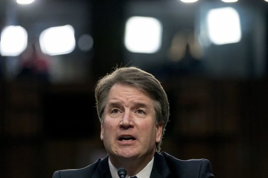 Gerät durch weitere Missbrauchsvorwürfe schwer unter Druck: Supreme-Court-Kandidat Brett Kavanaugh.