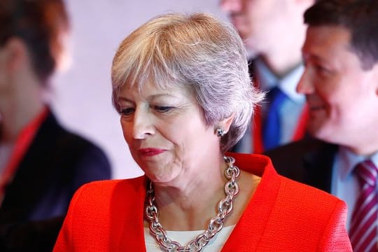 Theresa May am vergangenen Donnerstag beim informellen EU-Gipfel in Salzburg.