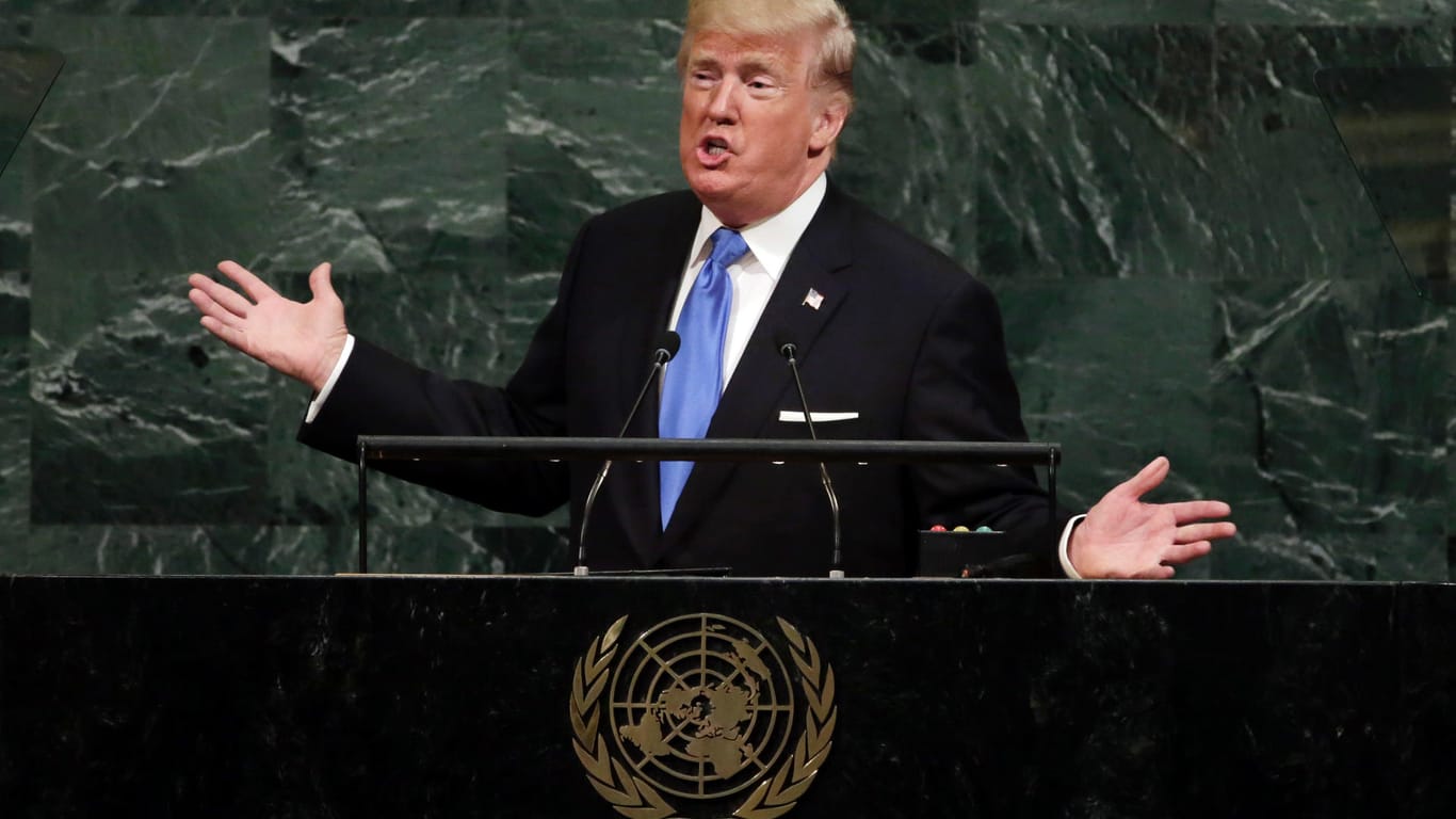 Donald Trump bei UN-Generaldebatte
