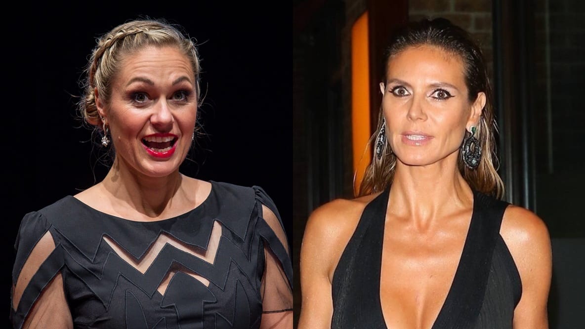 Ruth Moschner und Heidi Klum: Sie werden keine Freundinnen mehr.