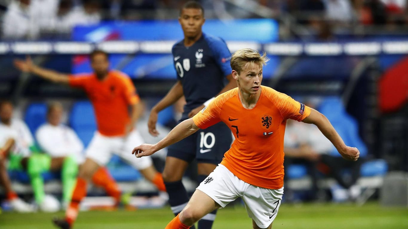 Frenkie de Jong ist seit September auch Nationalspieler der Niederlande.