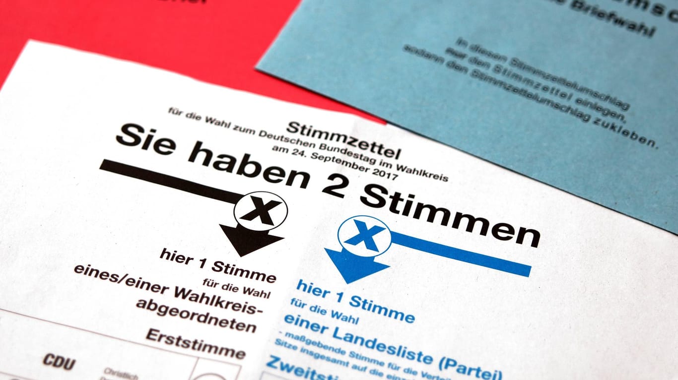 Wahlzettel: Das Vertrauen in die deutsche Politik sinkt bei vielen Wählern.