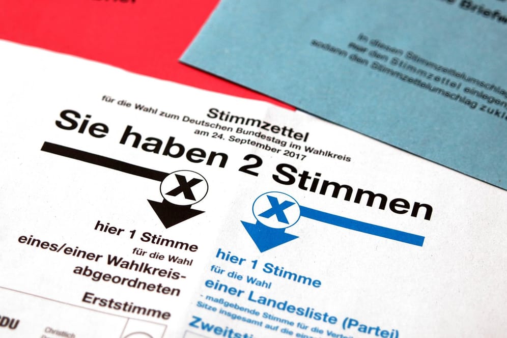 Wahlzettel: Das Vertrauen in die deutsche Politik sinkt bei vielen Wählern.