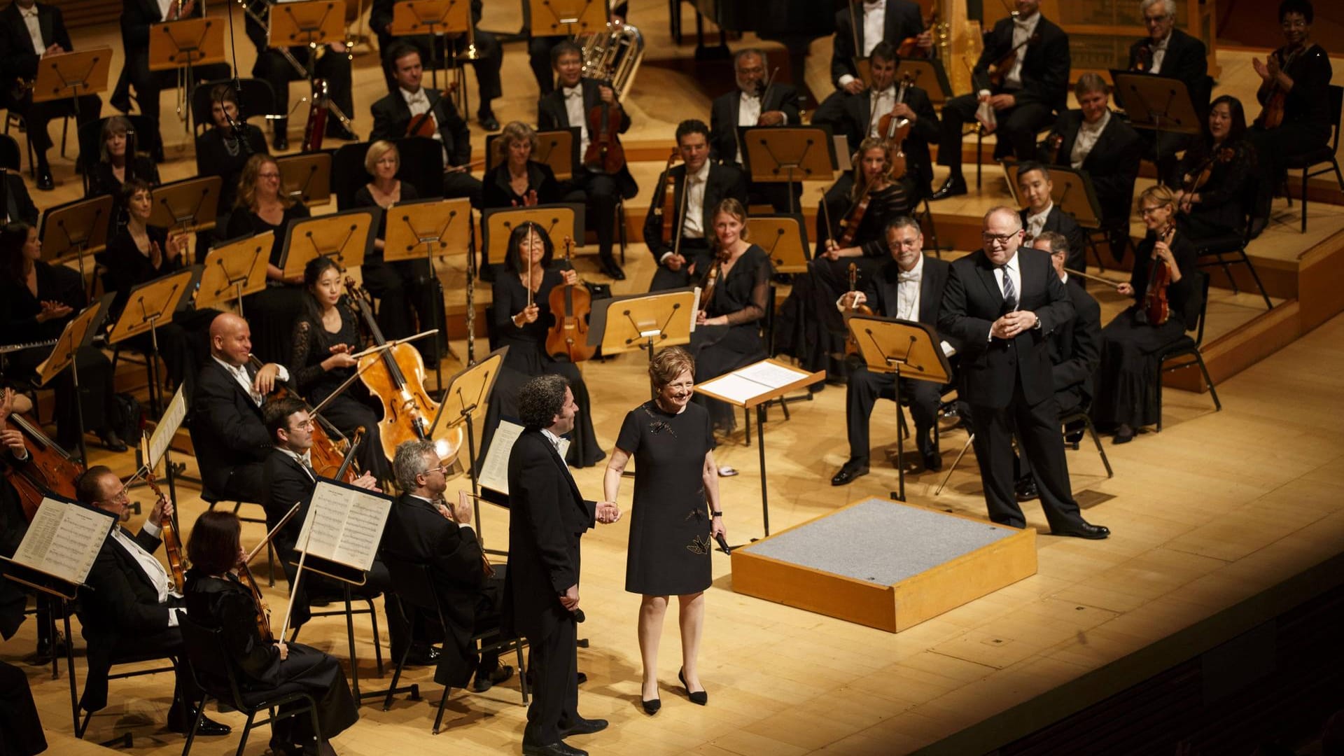Das Orchester in Los Angeles verabschiedet sich: Im Mai 2017 wechselte Orchester-Präsidentin Deborah Borda nach New York.