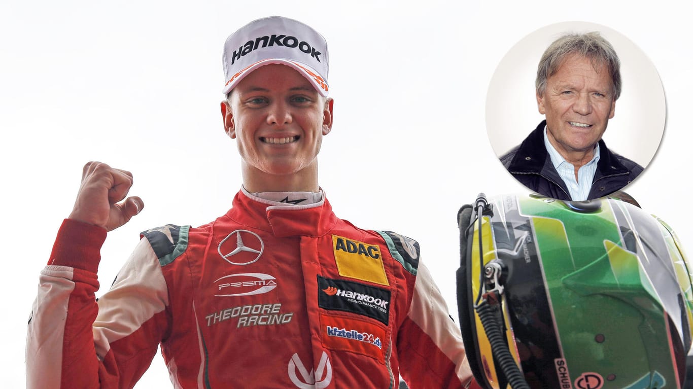 Mick Schumacher (l.) führt die Fahrerwertung in der Formel 3 an. Marc Surer (r. oben) analysiert die Formel-1-Perspektive des 19-jährigen.