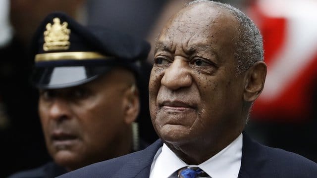 Bill Cosby vor der Verkündung des Strafmaßes.