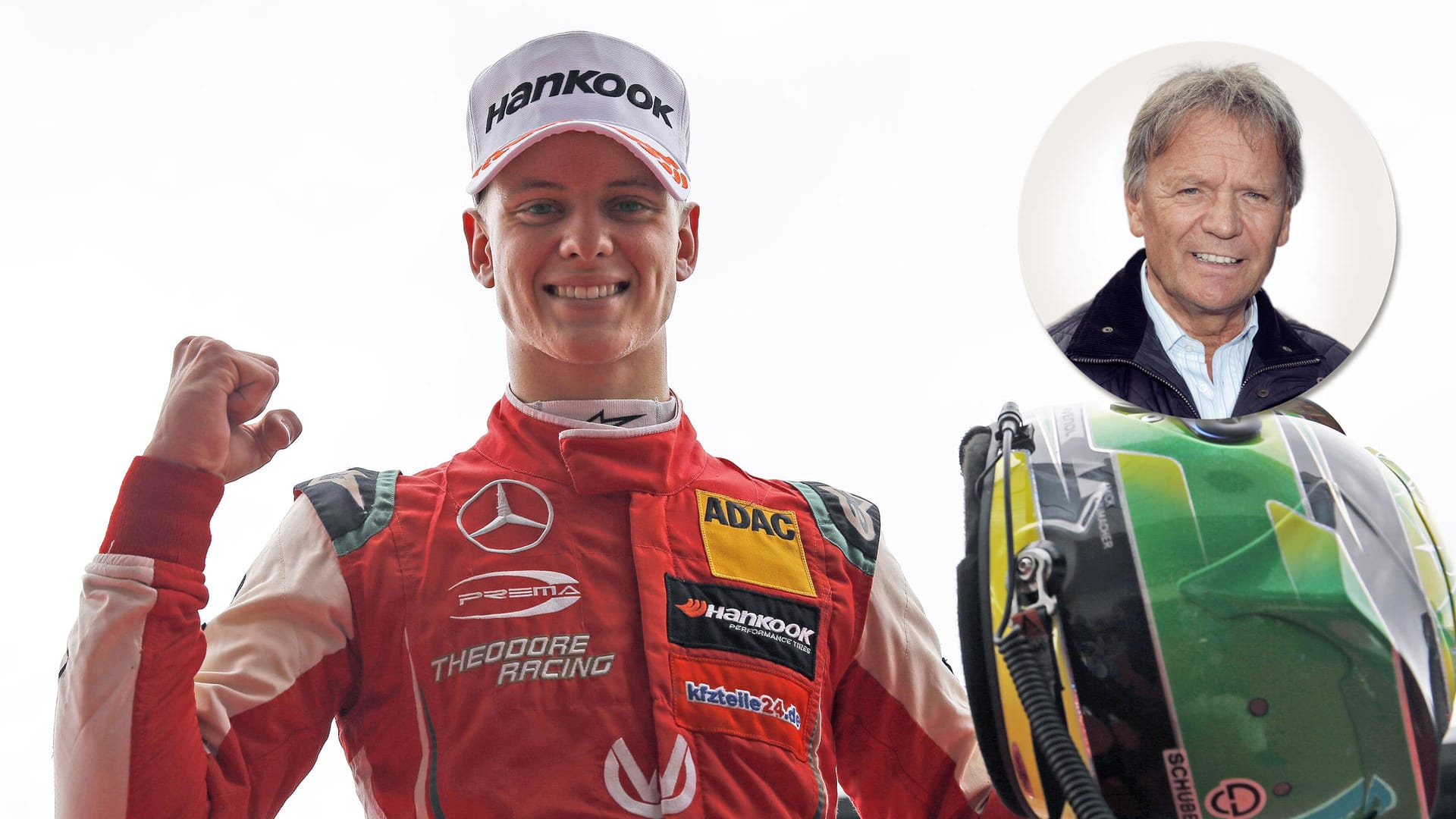 Mick Schumacher und Marc Surer.