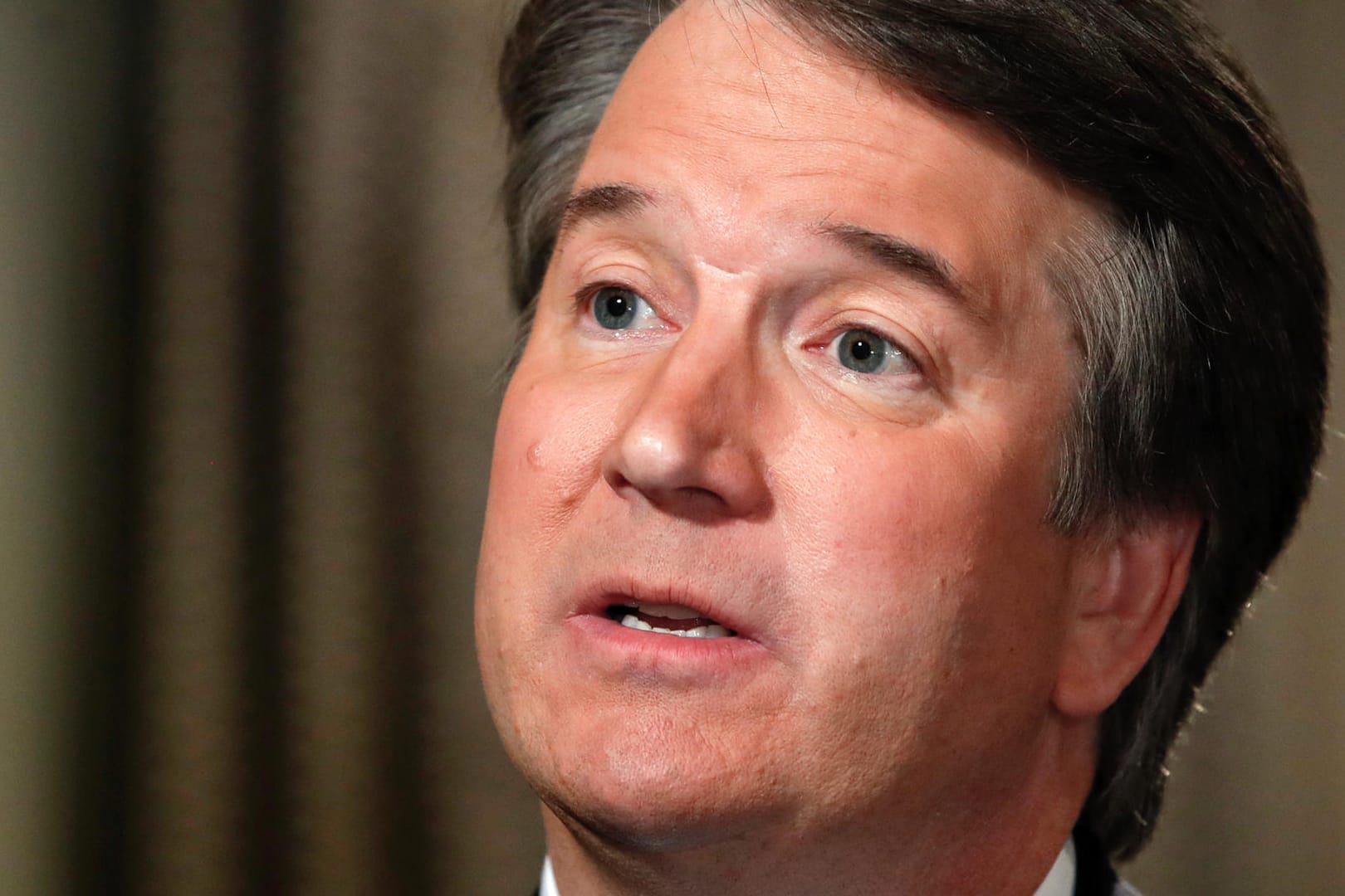 Brett Kavanaugh beim Fernsehsender FOX News: Trumps Wunschkandidat will seine Richterkandidatur nicht zurückziehen.