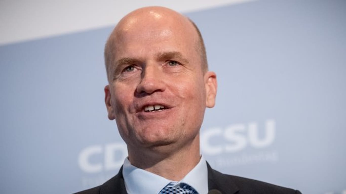 Sensationssieger: Ralph Brinkhaus, neuer Vorsitzender der CDU/CSU-Fraktion im Bundestag.