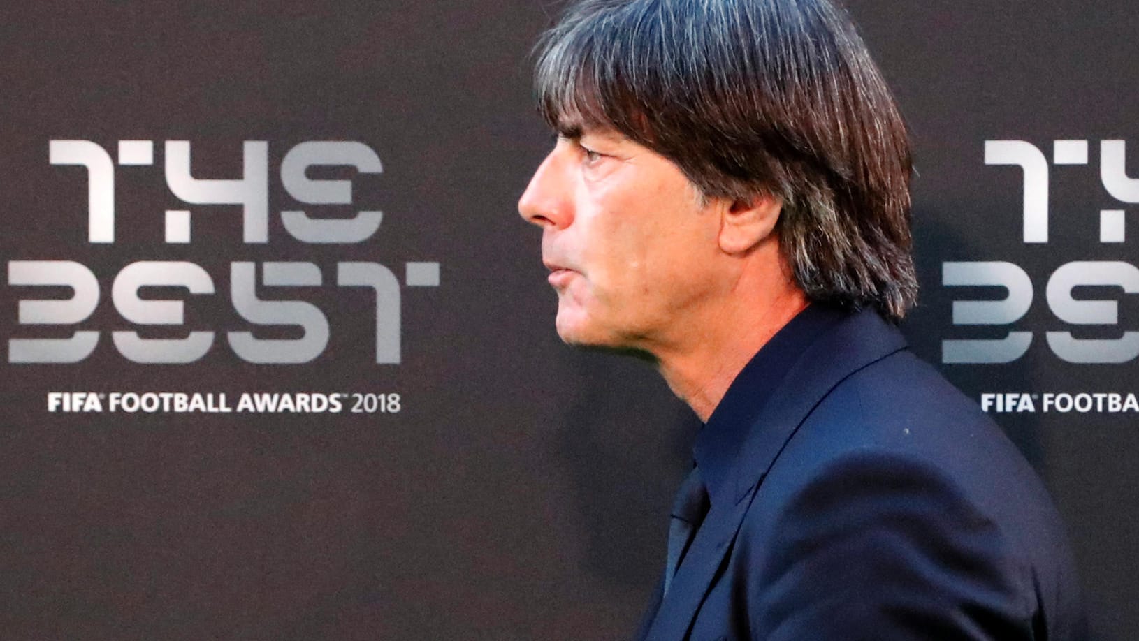 Joachim Löw bei der Fifa-Gala in London. Er war gemeinsam mit DFB-Direktor Oliver Bierhoff zu Gast.