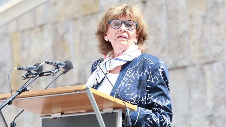 Charlotte Knobloch: Die ehemalige Vorsitzende des Zentralrats der Juden spricht sich gegen Juden in der AfD aus.