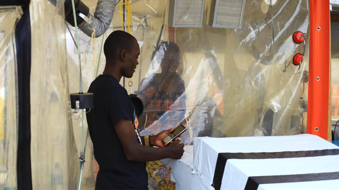Isolationszellen im Kongo: Die Weltgesundheitsorganisation warnt vor der Ausbreitung des Ebola-Virus.