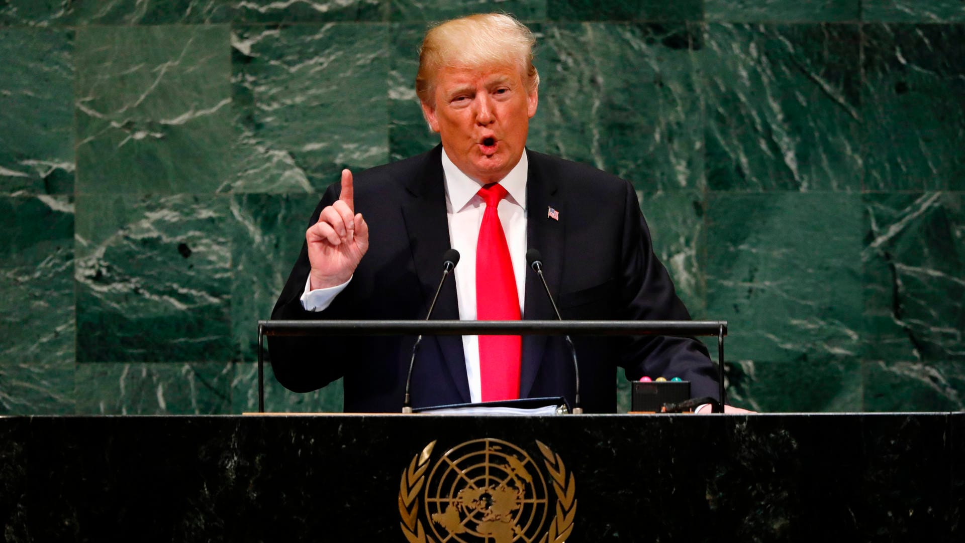 Donald Trump bei der UN-Vollversammlung: "Wir weisen die Ideologie der Globalisierung zurück"