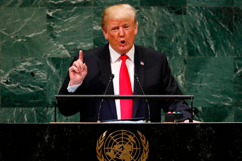 Donald Trump bei der UN-Vollversammlung: "Wir weisen die Ideologie der Globalisierung zurück"