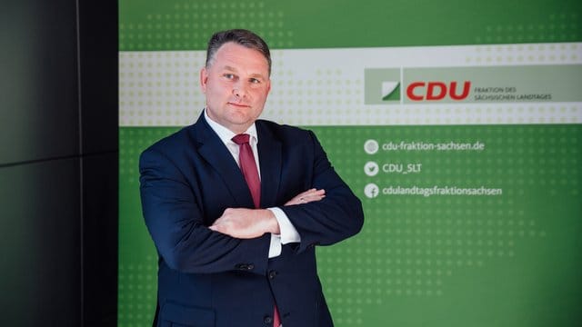 Der sächsische Christian Hartmann CDU-Fraktionschef verweigert ein Nein zu einer Koalition mit der AfD nach der Landtagswahl im nächsten Jahr. Der sächsische Christian Hartmann CDU-Fraktionschef verweigert ein Nein zu einer Koalition mit der AfD nach der Landtagswahl im nächsten Jahr.