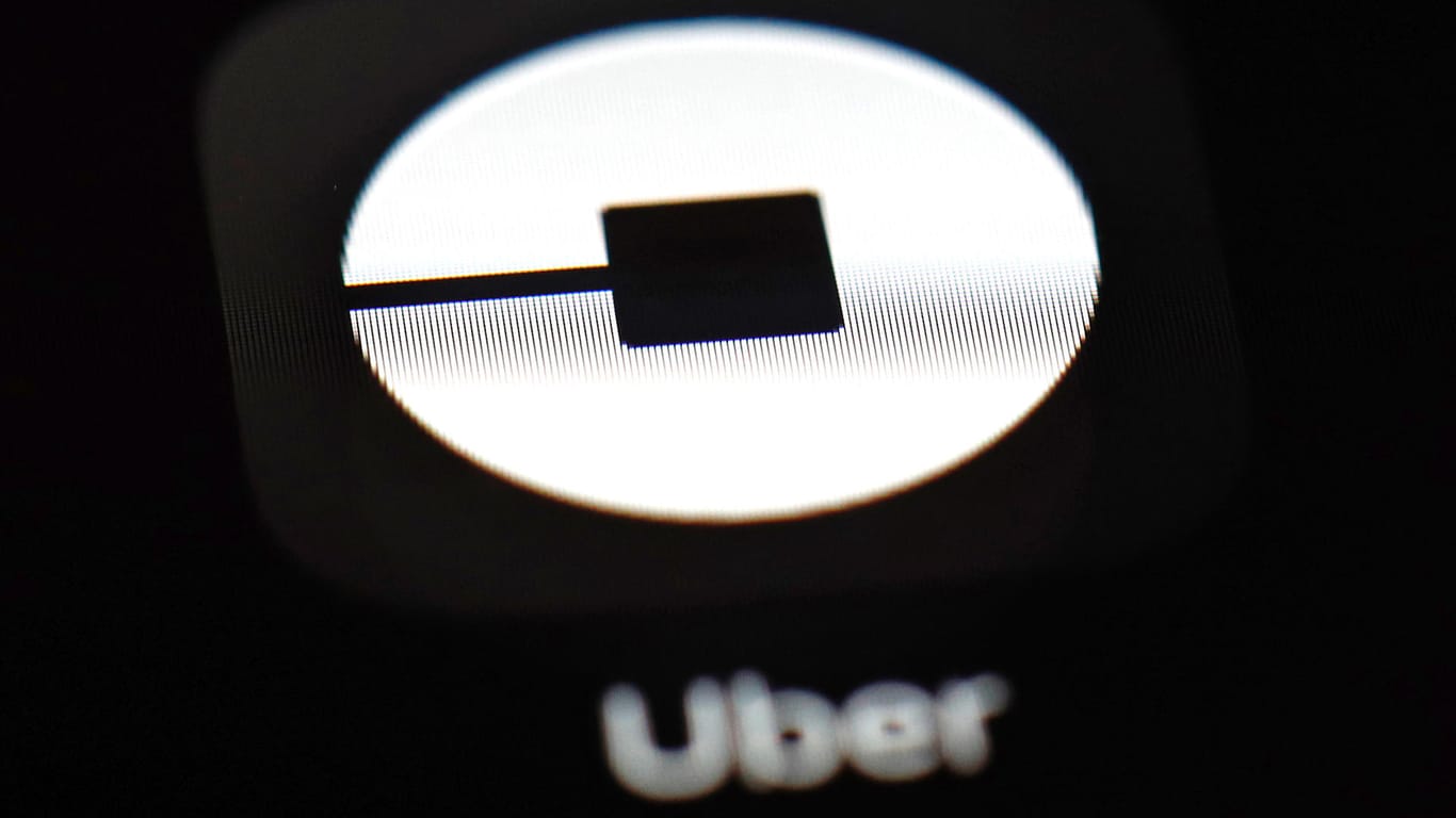 Ein Bild der Uber-App: Der Fahrdienstvermittler hat ein Datenleck verheimlicht.