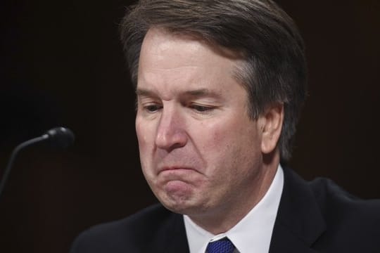 Brett Kavanaugh verteidigt sich vor dem Justizausschuss des US-Senats.