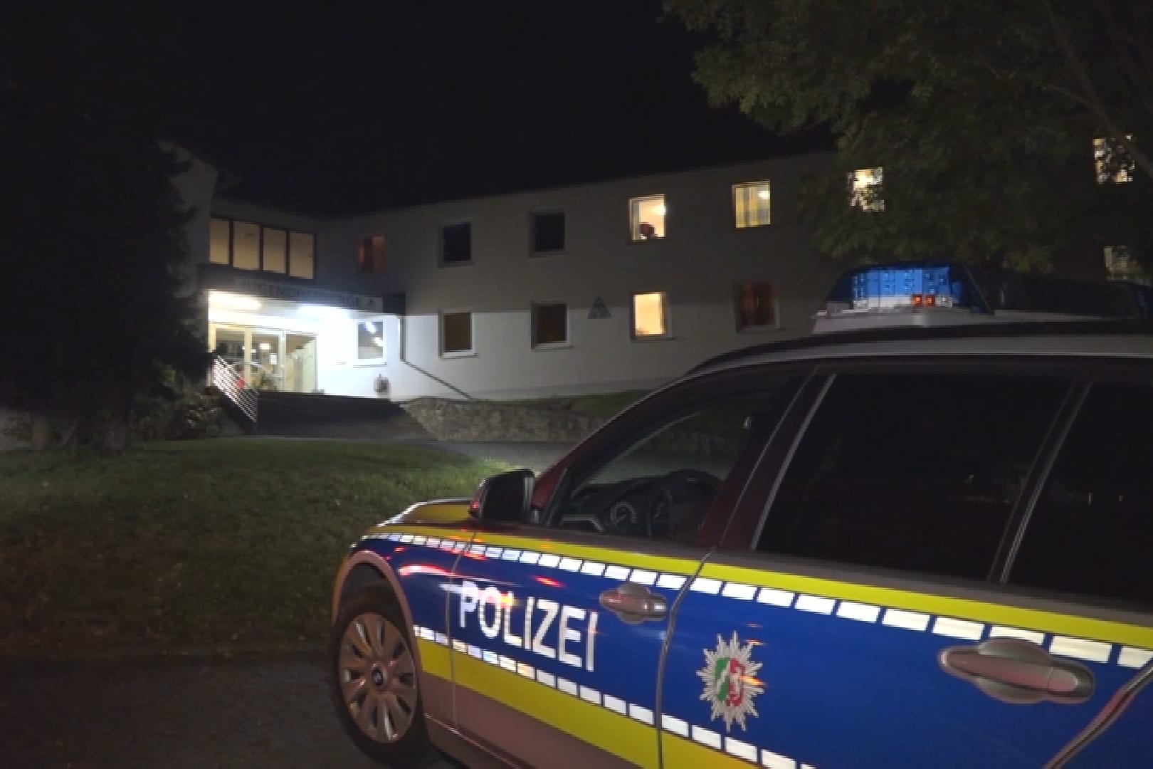 Die Jugendherberge in Hagen bei Tag: Die Schüler waren hier auf Klassenfahrt.