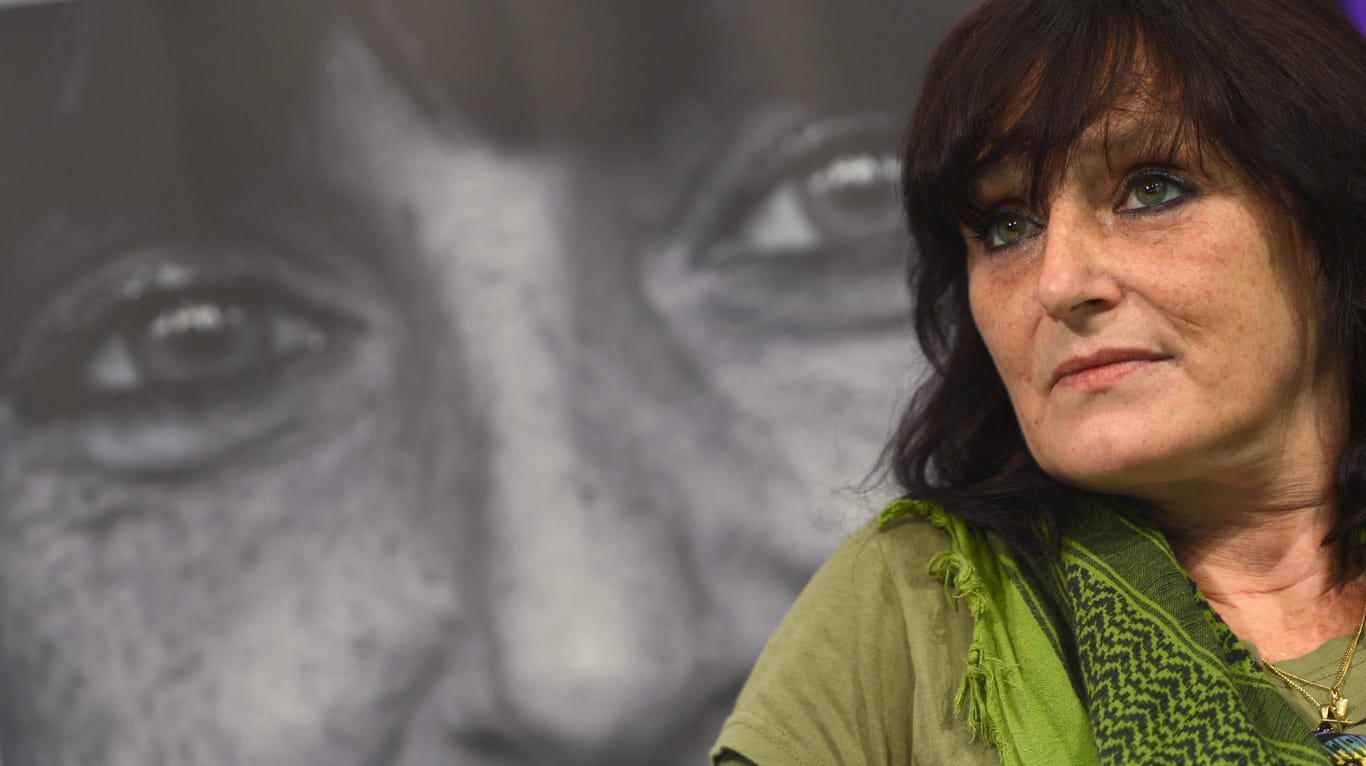 Christiane Felscherinow: Im Oktober 2013 war sie als Autorin zur Frankfurter Buchmesse eingeladen.