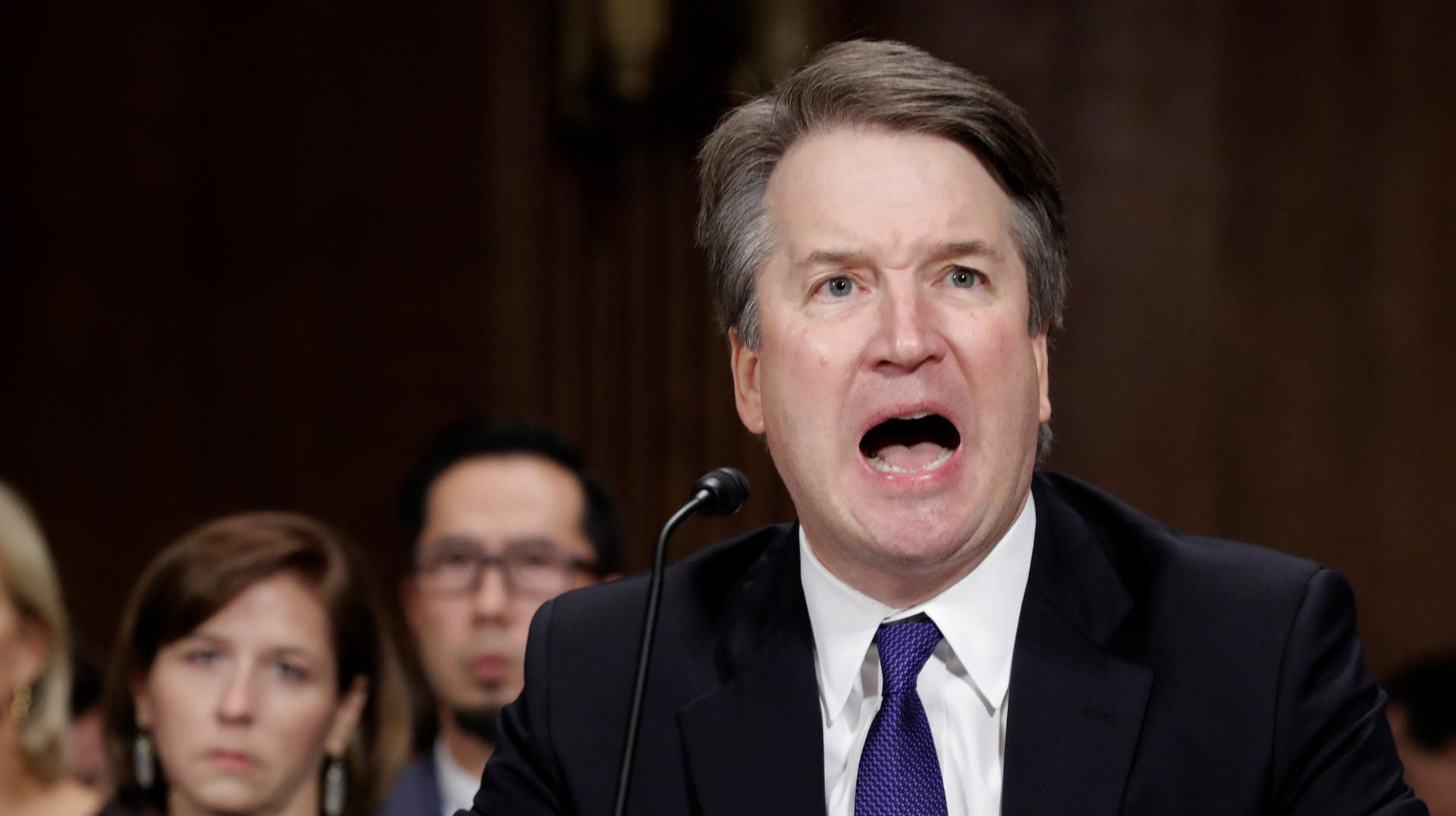 Brett Kavanaugh bei seiner Anhörung