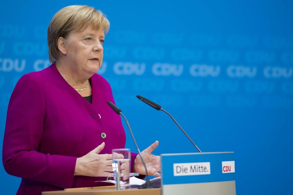 Bundeskanzlerin und CDU-Vorsitzende Angela Merkel: "Das kann ich kategorisch ausschließen".