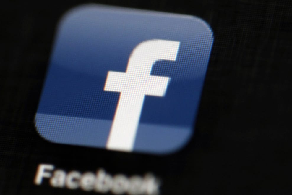 Facebook-Logo: Nutzer von Facebook Stories bekommen jetzt auch Werbung zu sehen.