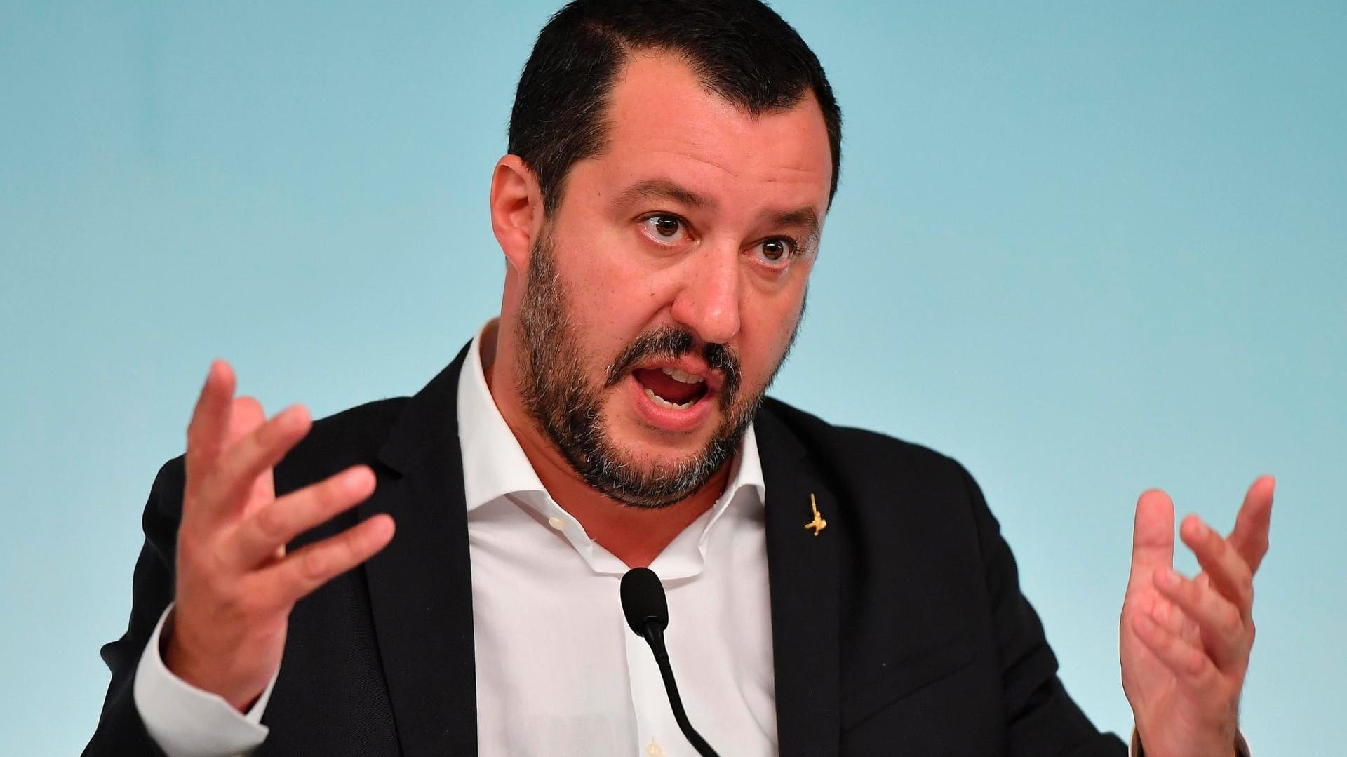 Matteo Salvini: Der italienische Innenminister widerspricht seinem deutschen Amtskollegen Horst Seehofer (CSU).