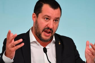 Matteo Salvini: Der italienische Innenminister widerspricht seinem deutschen Amtskollegen Horst Seehofer (CSU).