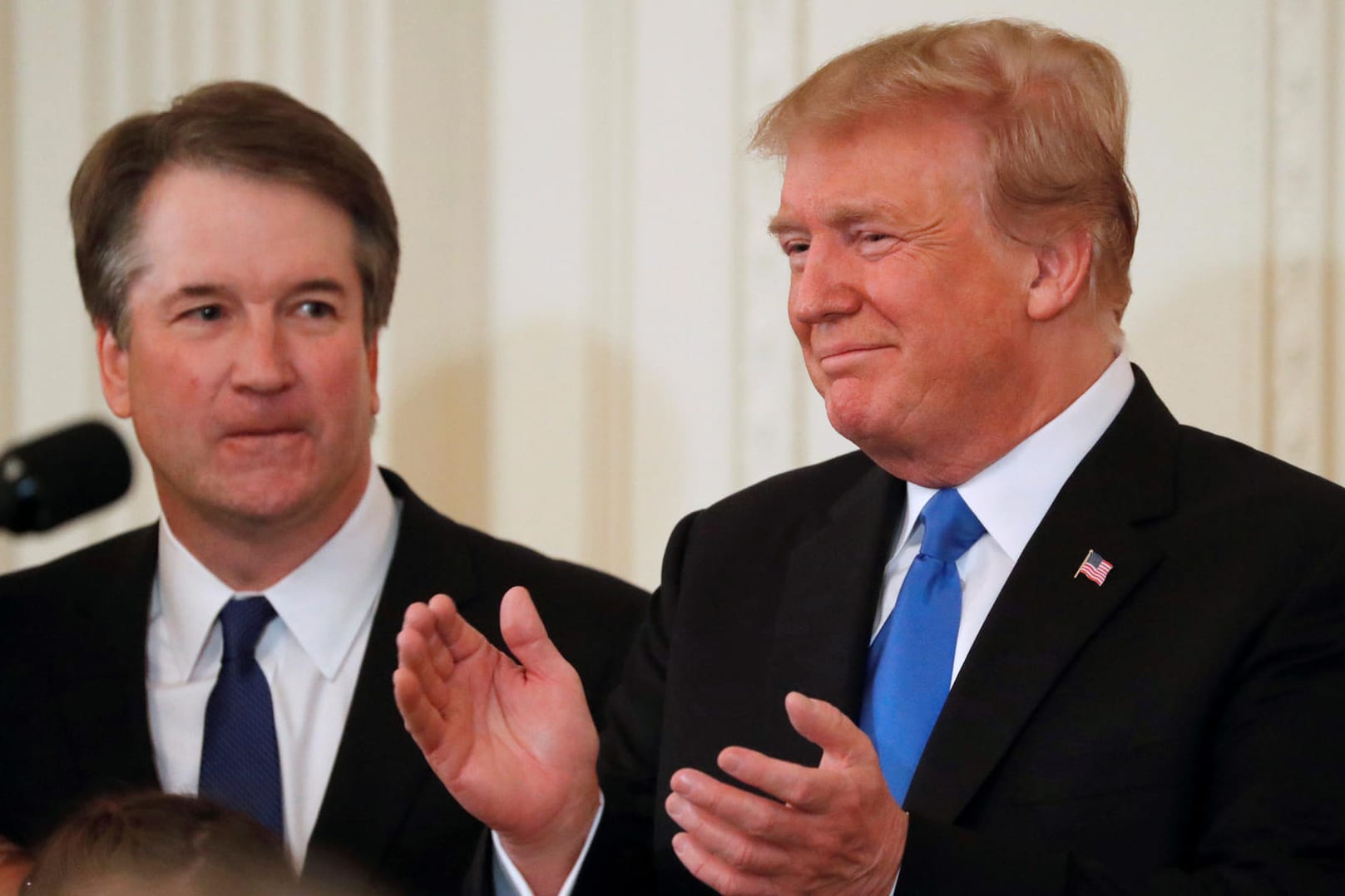 Kavanaugh und Trump: An der Berufung von Kavanaugh hängt viel.