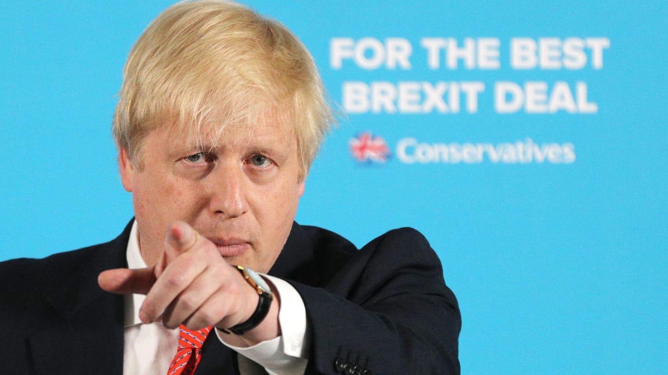 Ex-Außenminister Boris Johnson: einer der stärksten Gegenspieler Theresa Mays.