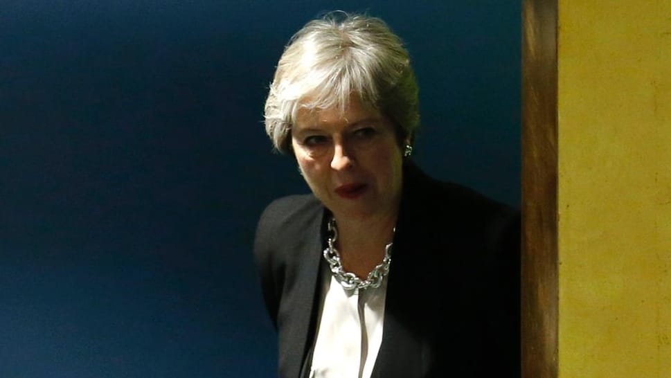 Die britische Premierministerin Theresa May: Ihre Tories kommen zu einem viertägigen Parteitag in Birmingham zusammen.