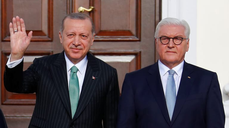 Recep Tayyip Erdogan, Frank-Walter Steinmeier