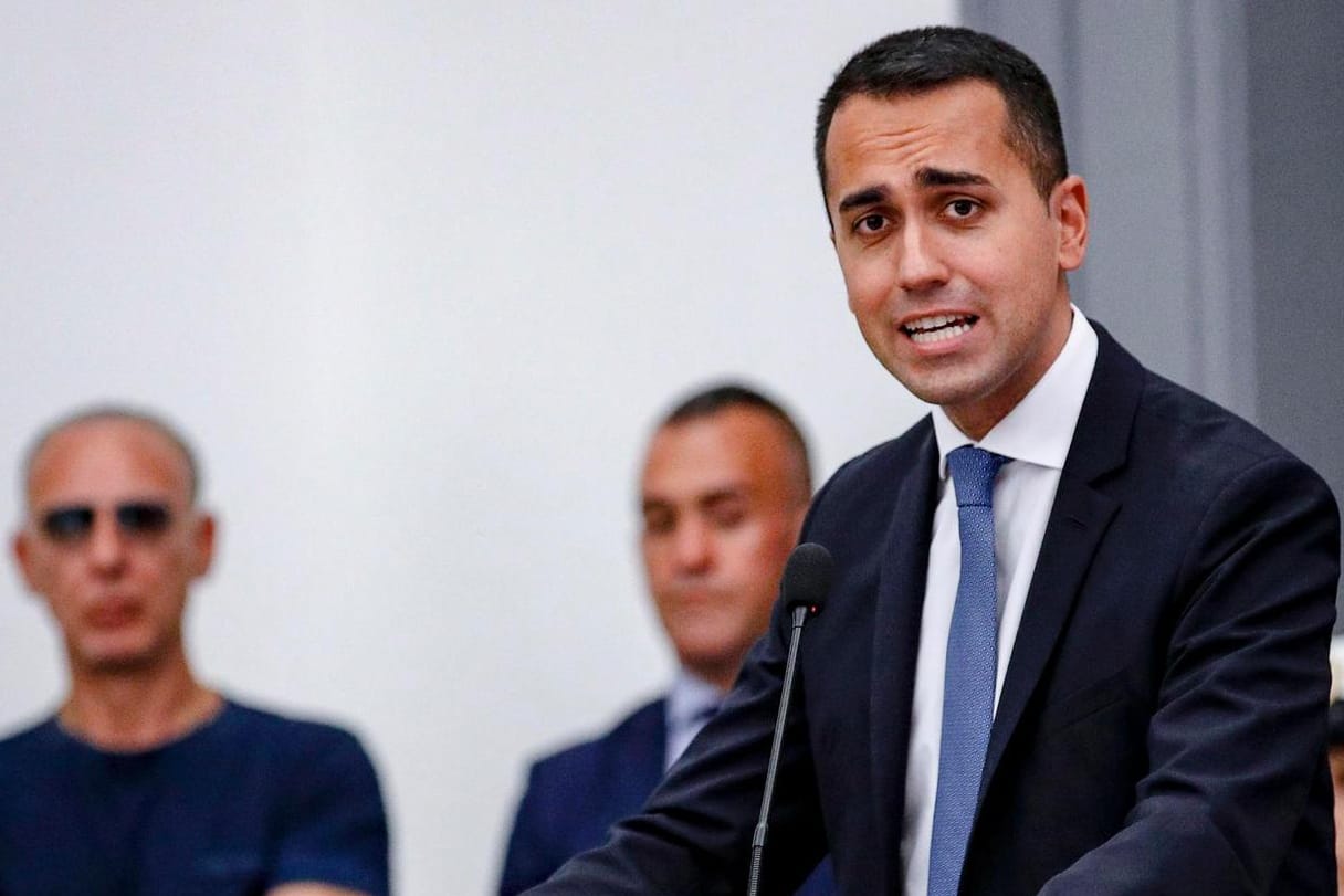 Italiens stellvertretender Regierungschef Luigi Di Maio: Die populistische Regierung plant eine massive Anhebung der Neuverschuldung.