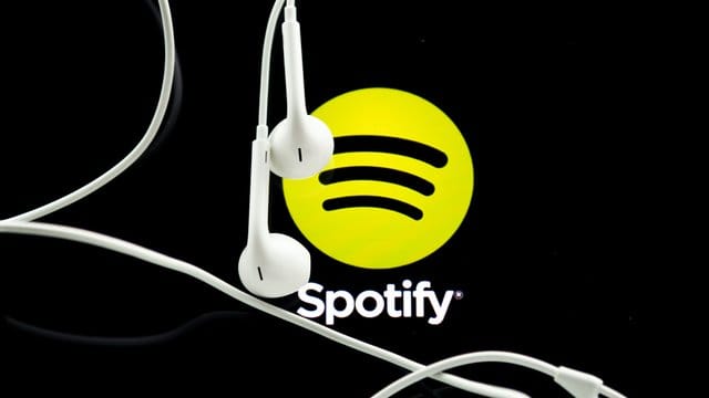 Spotify-Logo: Den Streamingdienst Spotify gibt es seit zehn Jahren.