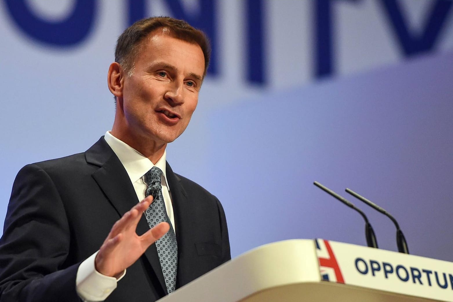 Jeremy Hunt, Außenminister von Großbritannien, glaubt, dass die EU sein Land wegen des Brexits bestrafen wolle.