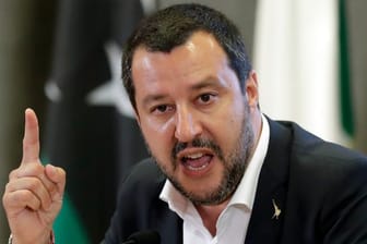 Italiens Innenminister Matteo Salvini will sich um EU-Gesetze nicht scheren.