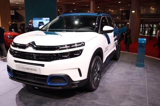 Kleiner Kraftmeier: In der Kompaktklasse macht sich Citroen für den C5 Aircross große Hoffnungen im Kampf gegen VW Tiguan und Co.