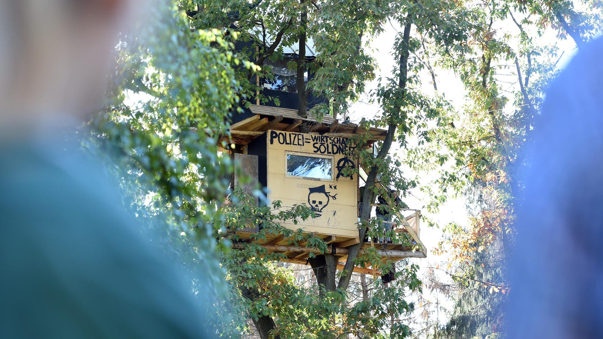 Die Polizei hat das letzte Baumhaus im Hambacher Forst geräumt. Wann es zur Rodung des Waldes kommt, will RWE noch nicht sagen.