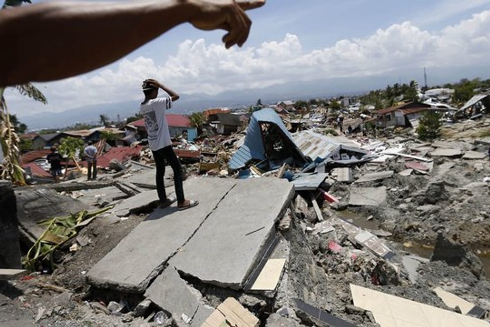 Erdbeben und Tsunami haben in Zentral-Sulawesi eine Trümmerwüste hinterlassen.