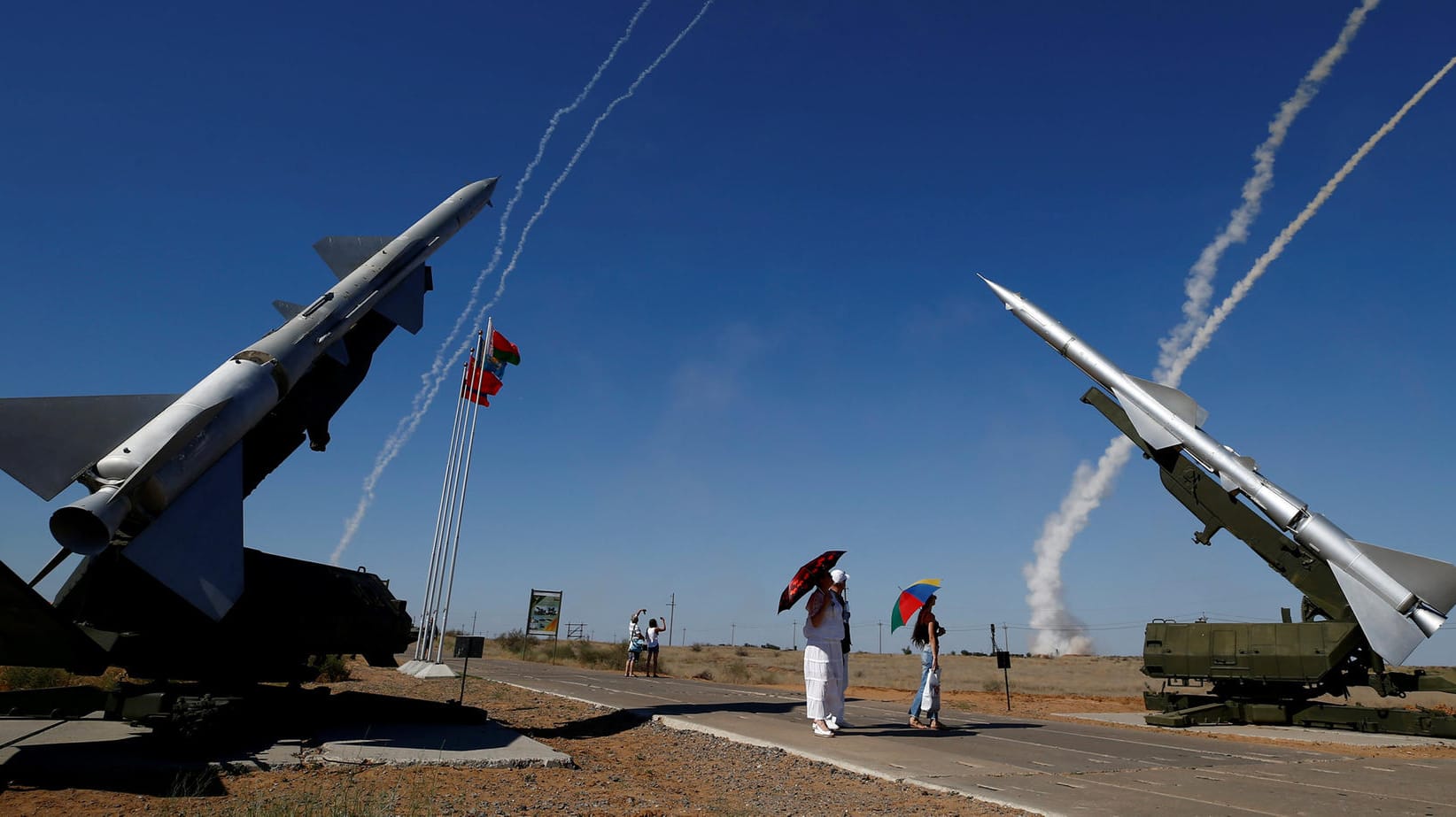 Vorstellung des S-300 Luftabwehrsystems bei den International Army Games 2017 (Archivfoto): Russland stattet die syrischen Streitkräfte mit vier neuen Startrampen aus, nachdem das syrische Luftabwehrsystem versehentlich ein russisches Militärflugzeug abgeschossen hat.