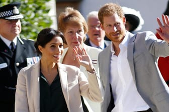 Prinz Harry und Herzogin Meghan: Sie sind zum ersten Mal in der Grafschaft im Süden Englands.