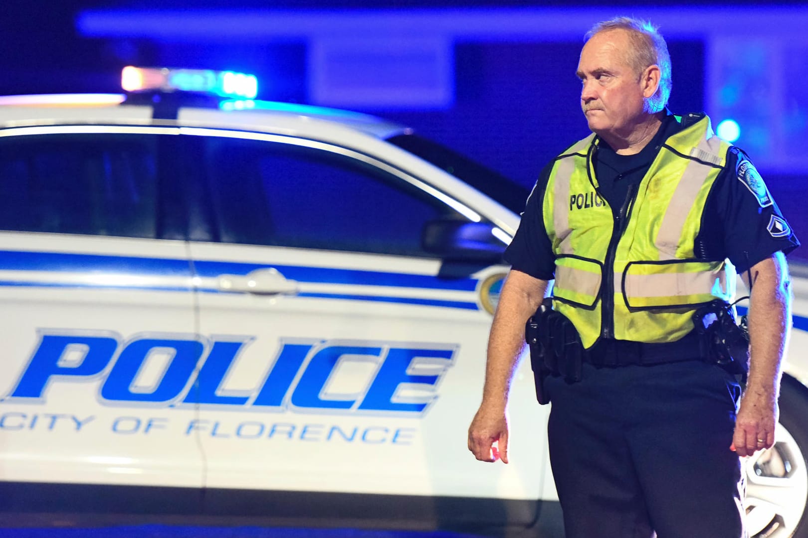 Ein Polizist im US-Staat South Carolina: In der Stadt Florence hat ein Mann einen Polizisten erschossen.
