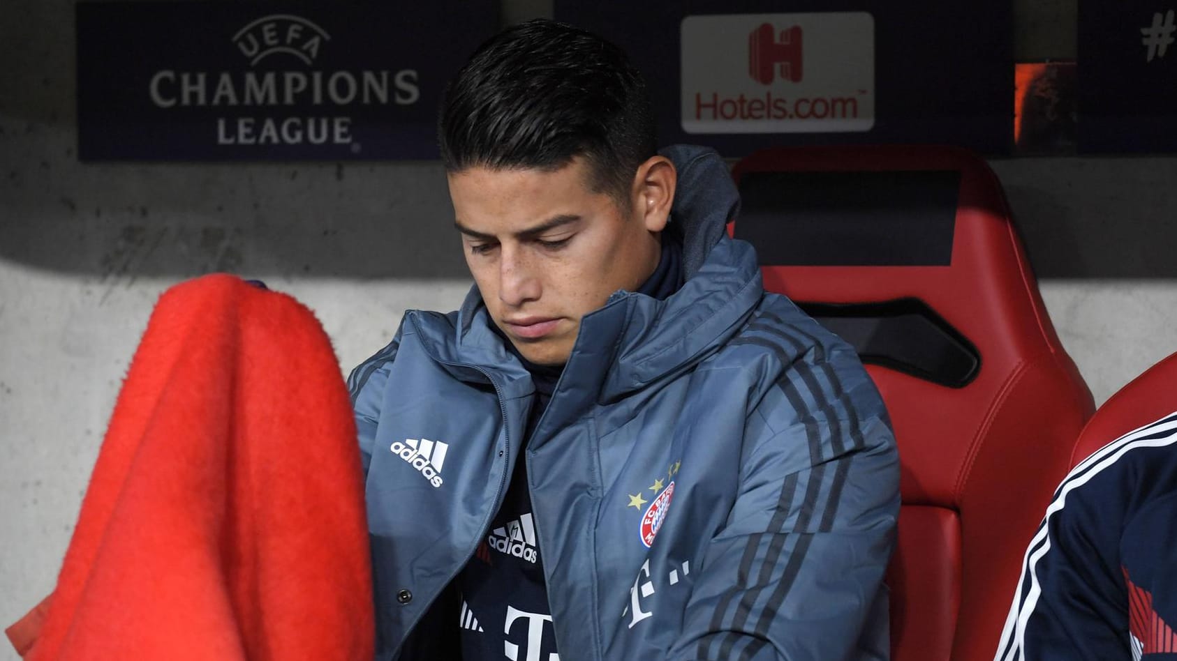 Kam gegen Ajax in der 62. Minute aufs Feld: James Rodriguez.