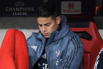 Kam gegen Ajax in der 62. Minute aufs Feld: James Rodriguez.