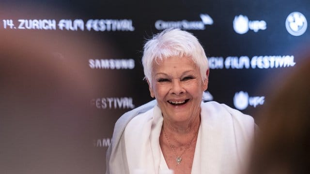 Judi Dench erhält für ihr Lebenswerk den Golden Icon Award.