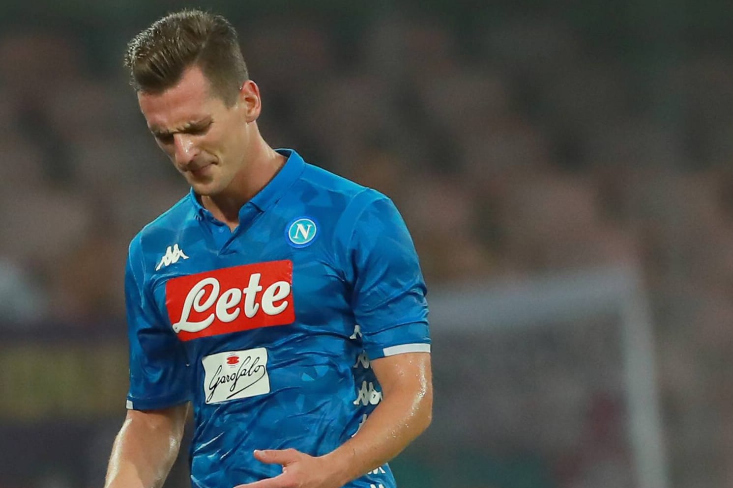 Opfer eines bewaffneten Raubüberfalls: Arkadiusz Milik vom SSC Neapel.